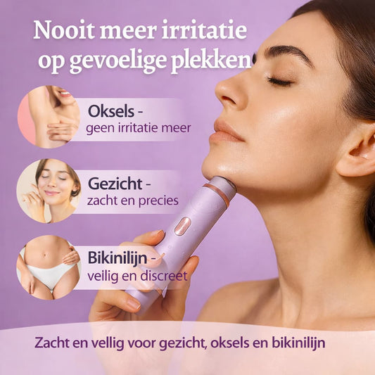 GlowBack 2-in-1 Trimmer | Nooit meer scheerirritatie of rode bultjes