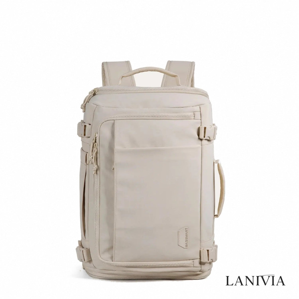 TravelVault Original reisrugzak beige - Lanivia