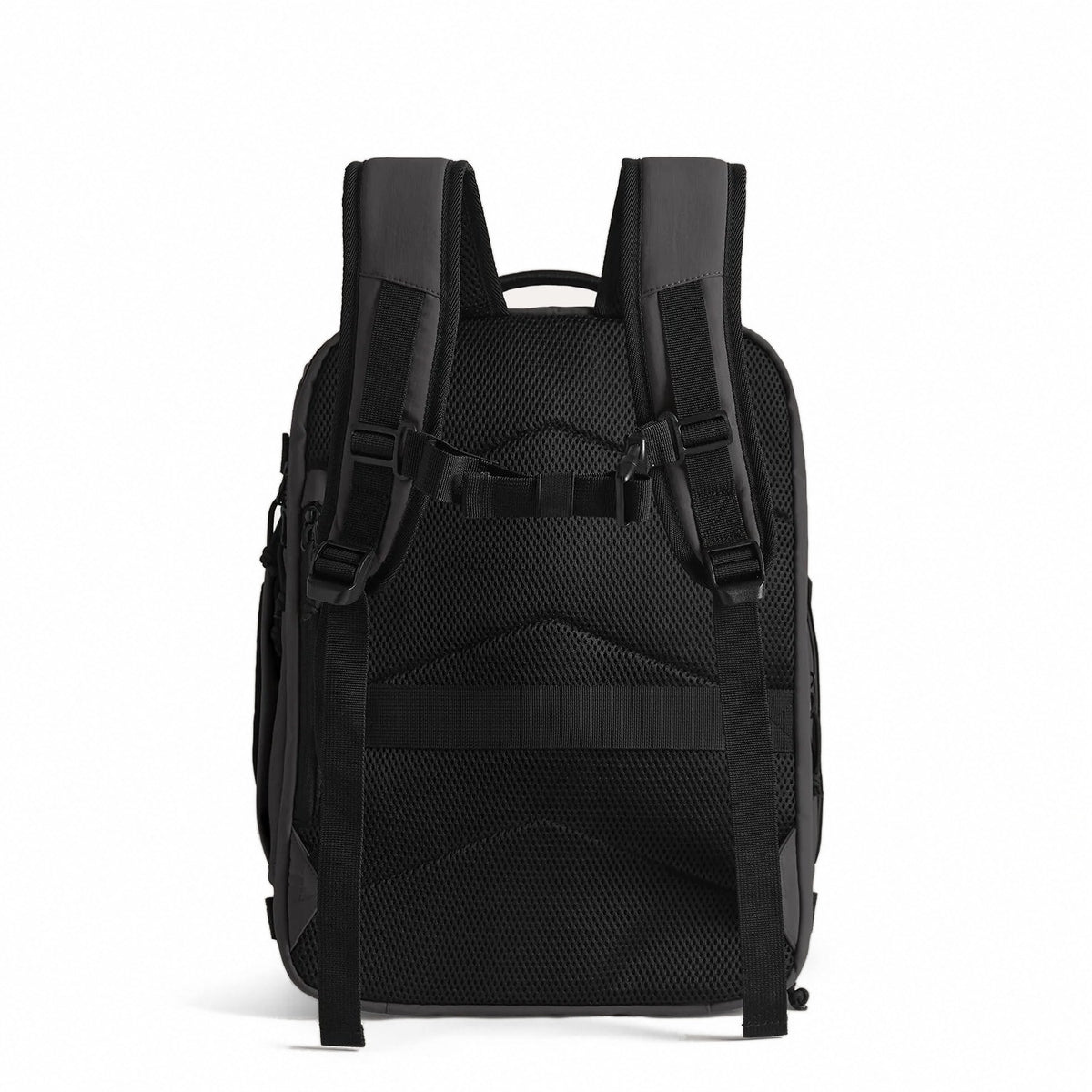 TravelVault Pro zwart achterkant